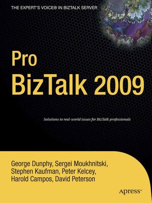 cover image of Pro BizTalk 2009